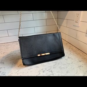 Jessica McClintok black clutch / purse